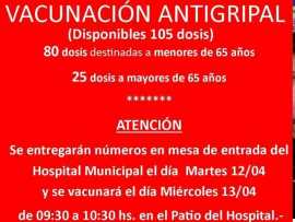 VACUNA ANTIGRIPAL EN EL HOSPITAL