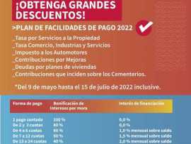 SE SANCIONÓ ORDENANZA PARA LA MORATORIA 2022