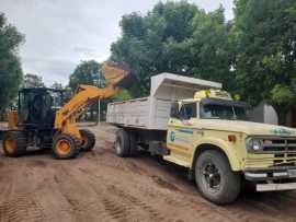 COMENZÓ LA OBRA EN BARRIO DON ADOLFO