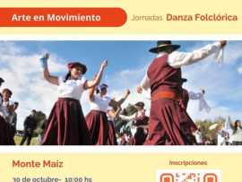 JORNADA DE DANZA FOLCLÓRICA EN MONTE MAÍZ