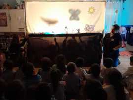 EL GRUPO DE TEATRO INFANTIL ESTUVO EN COLONIA BARGE