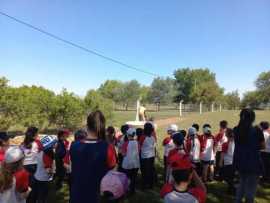 ALUMNOS DE PRIMER GRADO VISITARON EL COMPLEJO ECOLÓGICO