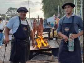 LOS CAMPEONES DEL ASADO A LA ESTACA ESTUVIERON EN JESÚS MARÍA