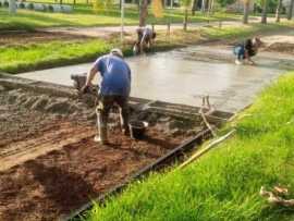 Pavimentación del acceso a barrio Don Adolfo