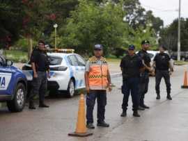 La policía local valoró el trabajo de Tránsito