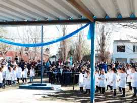 Alumnos de cuarto grado prometieron Lealtad a la Bandera