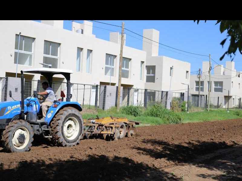 Mantenimiento de calles de tierra