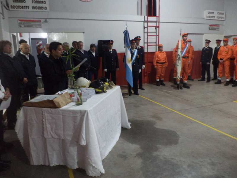 Acto oficial por el Día del Bombero Voluntario