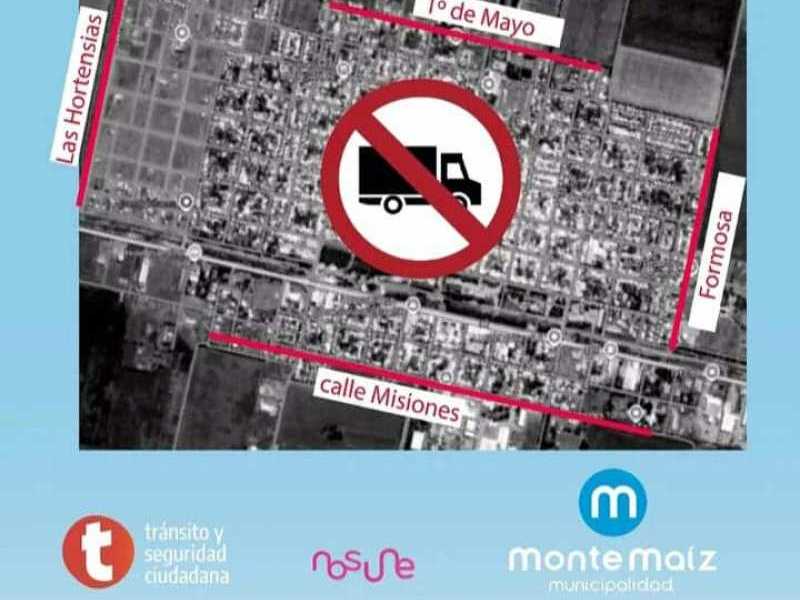 Entra en vigencia ordenanza que regula el tránsito pesado