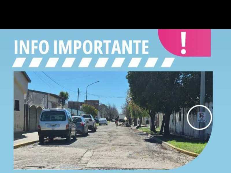 Prohibido estacionar en mano derecha en Cortada Güemes