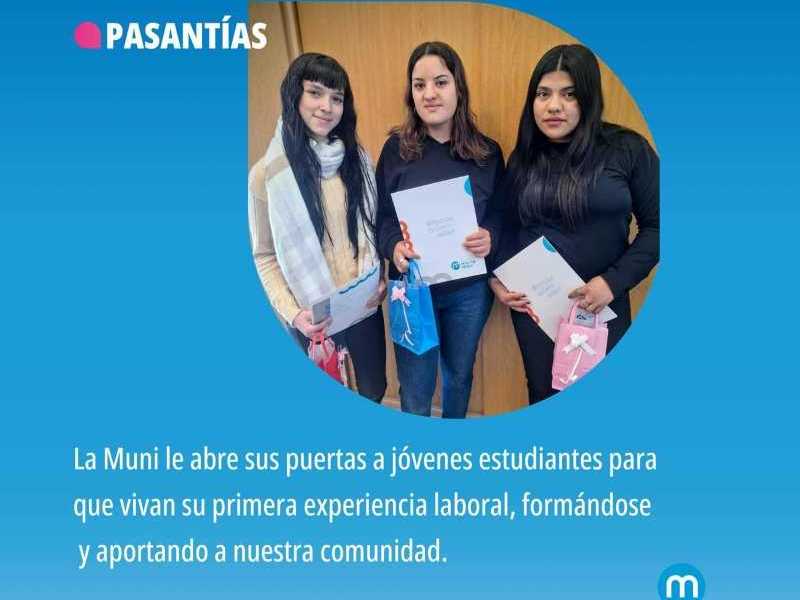 Programa de pasantías en la municipalidad