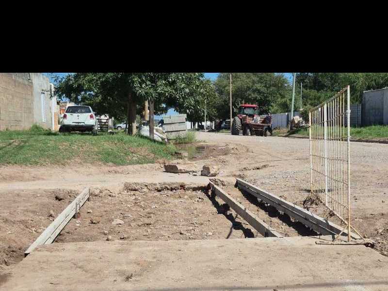 Reconstrucción de Badenes en calle Río Negro