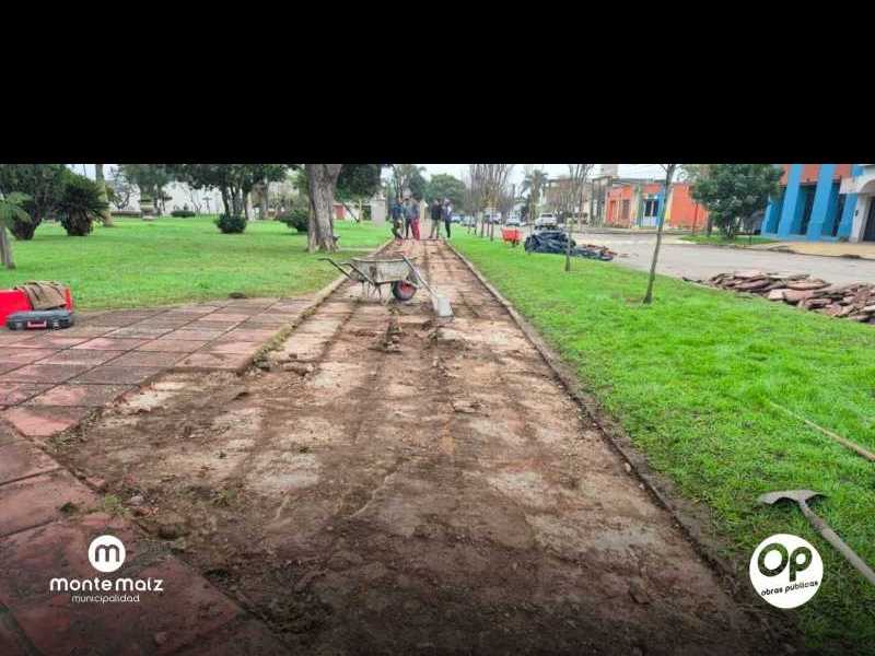 Restauración de la plaza José de San Martín