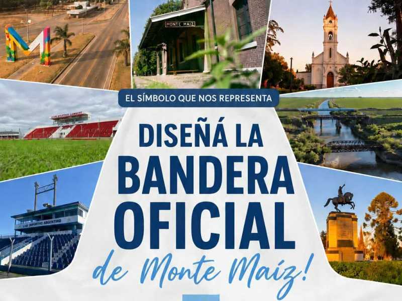 Concurso para la creación de la bandera de Monte Maíz