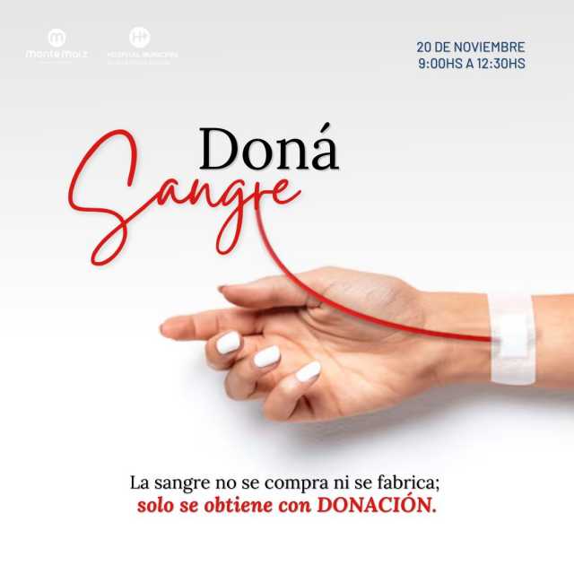 Campaña de donación de sangre