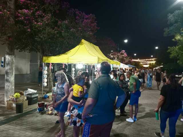 Actividades de la primera jornada en la peatonal