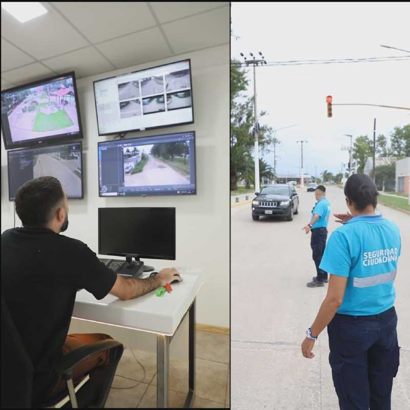 Controles y organización del tránsito durante el Festival La Gauchada