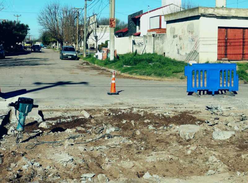 Segundo punto de readecuación de la red cloacal