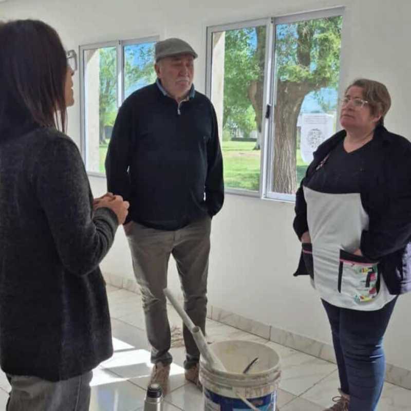 Firme de convenio e inauguración de aula nueva