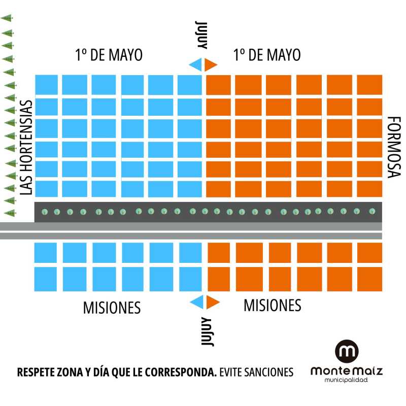 Calendario de recolección de malezas