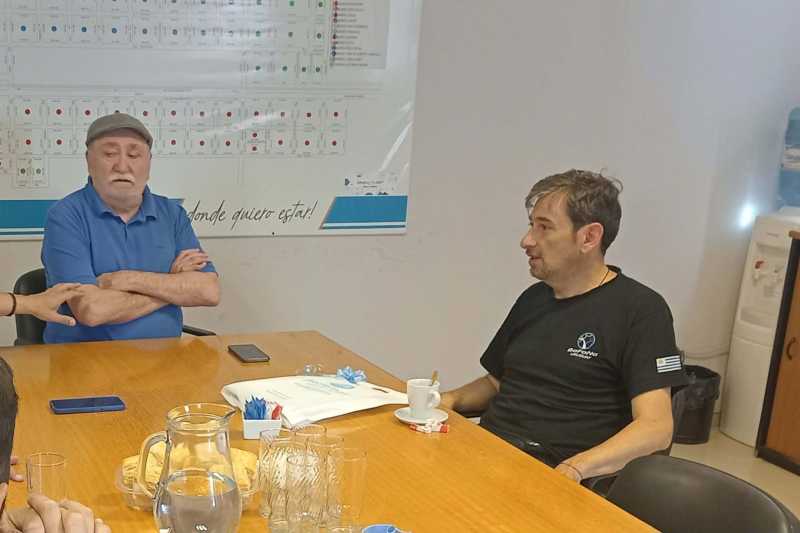 Uruguay agradeció la hospitalidad de Monte Maíz